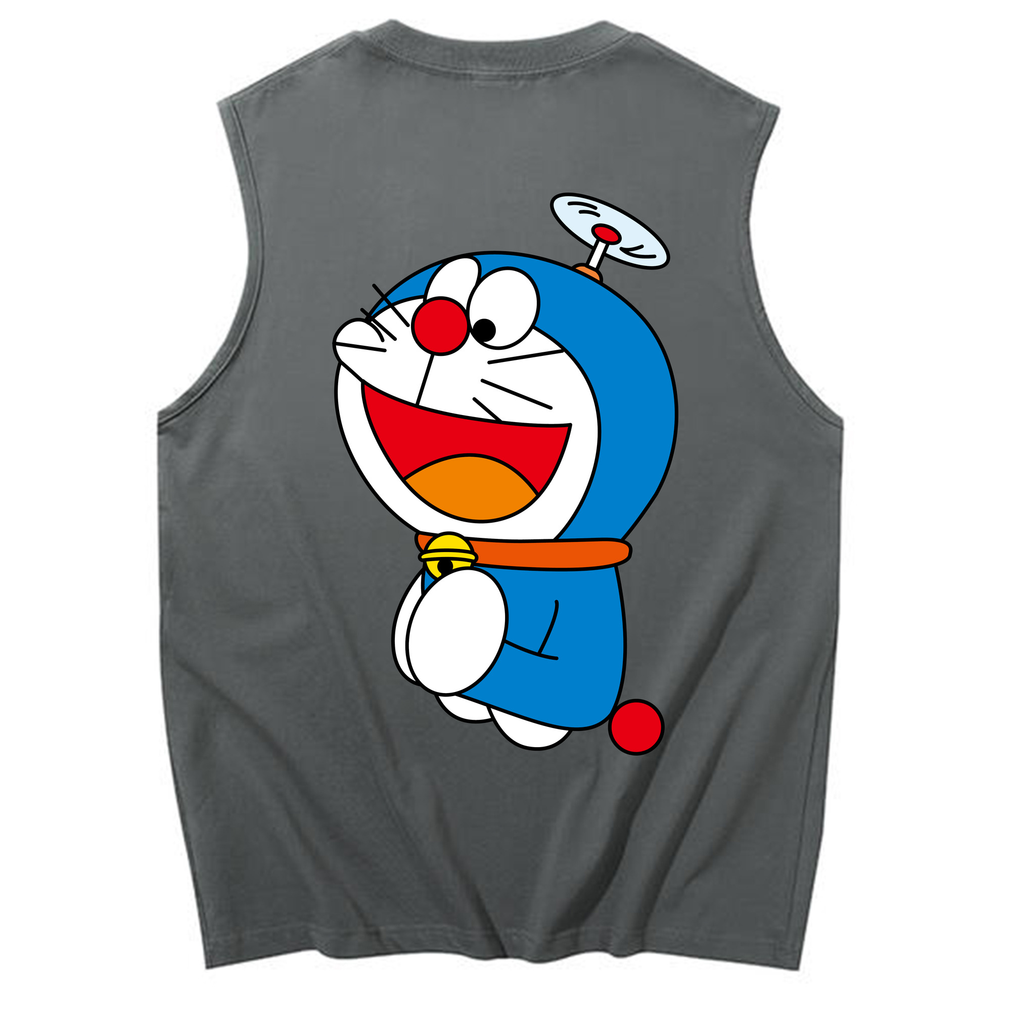 （画像用） ドラえもん Doraemon コットン100％タンクトップ（背面プリント）